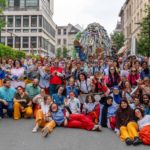 Cette année, la Chôm’Hier s’est attelée à une entreprise de taille. Les jeunes de l’école des devoirs ont préparé leur participation à la Zinneke Parade.